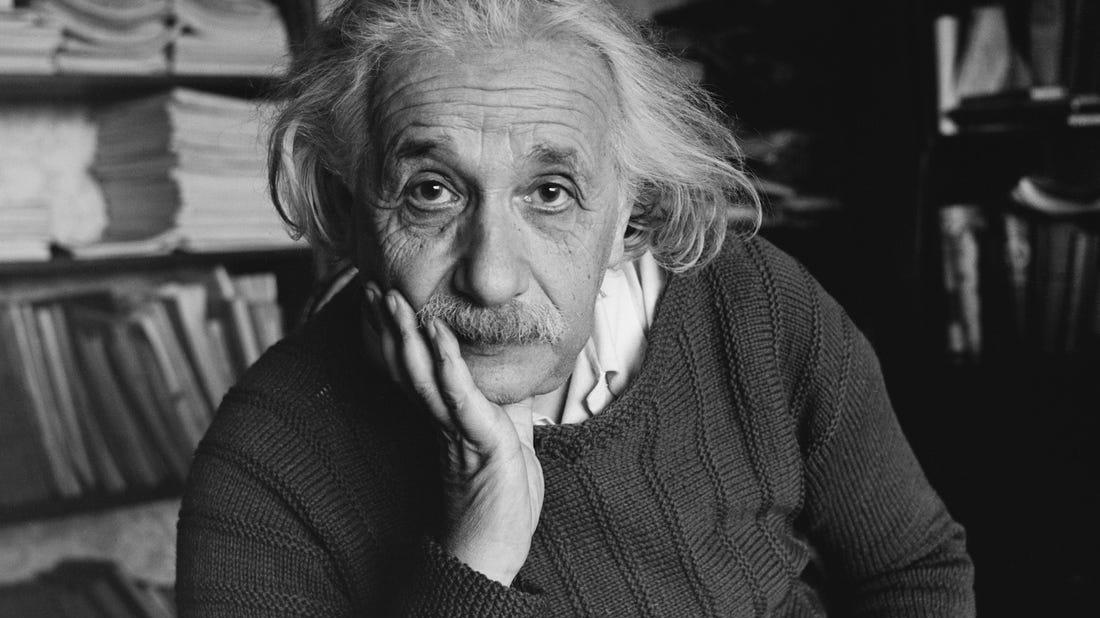 Albert Einstein portrait