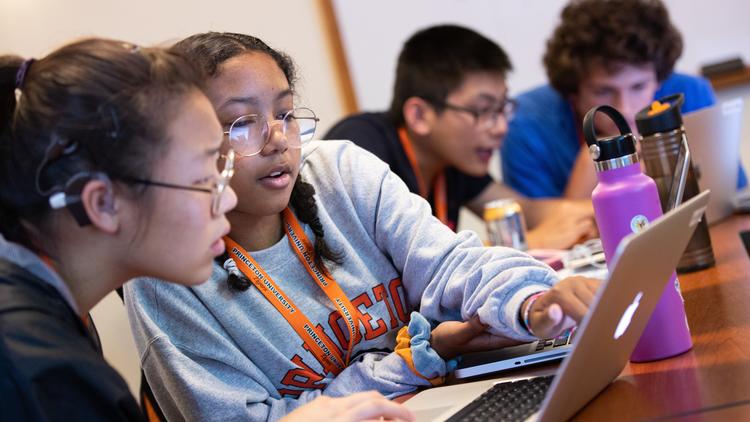 Students in classroom