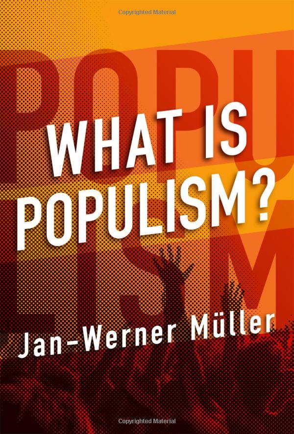 Book cover, What is Populism?
